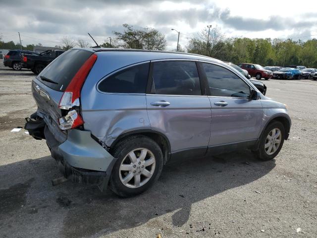 5J6RE48777L019455 - 2007 HONDA CR-V EXL TURQUOISE photo 3