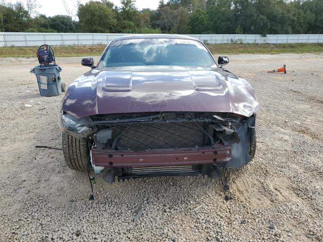 1FA6P8TH8J5135453 - 2018 FORD MUSTANG PURPLE photo 5