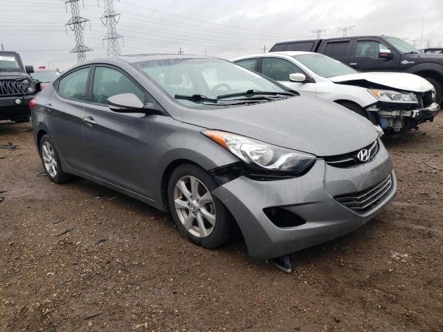 5NPDH4AE2DH373951 - 2013 HYUNDAI ELANTRA GLS GRAY photo 4