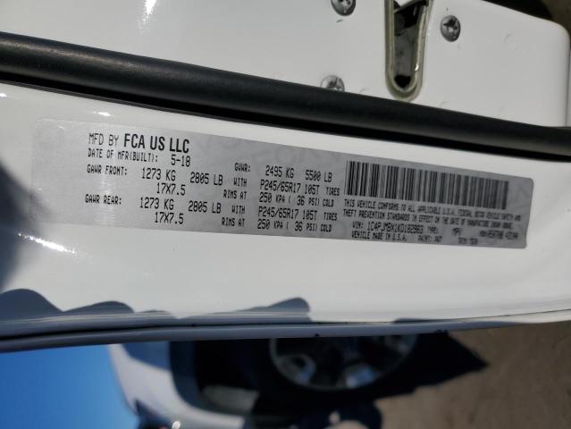 1C4PJMBX1KD182963 - 2019 JEEP CHEROKEE TRAILHAWK Ağ foto 12