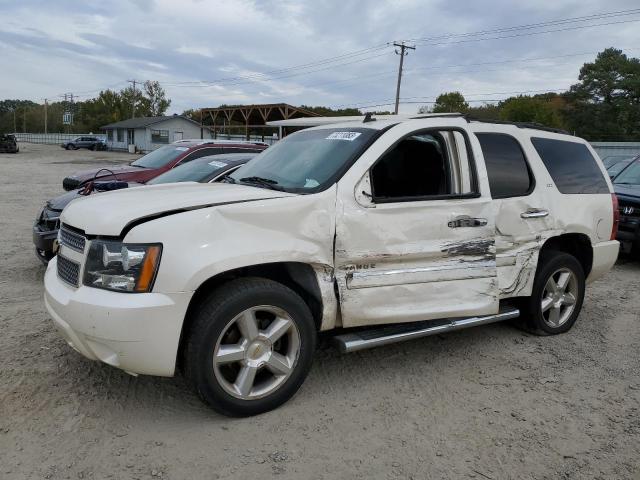 1GNSCCE01DR357822 - 2013 CHEVROLET TAHOE C1500 LTZ WHITE photo 1