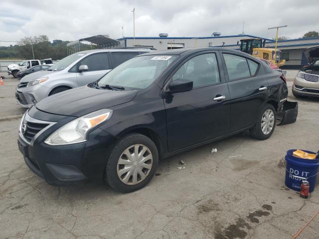 3N1CN7AP8JL809255 - 2018 NISSAN VERSA S BLACK photo 1