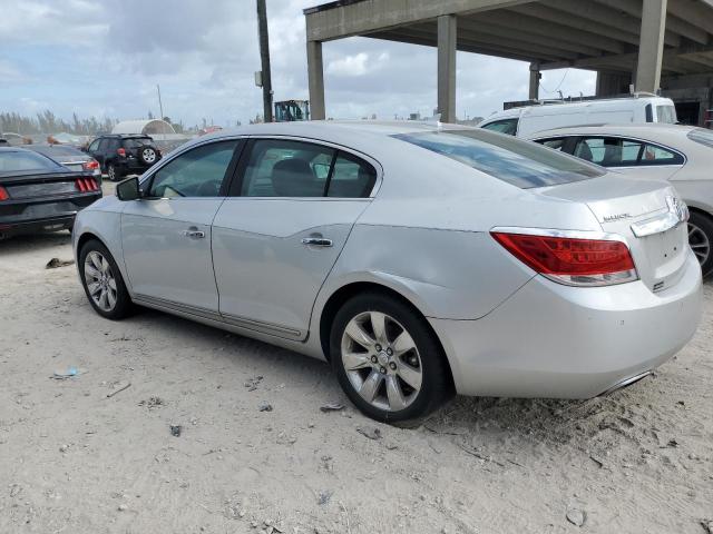 1G4GE5ED0BF168225 - 2011 BUICK LACROSSE CXS SILVER photo 2