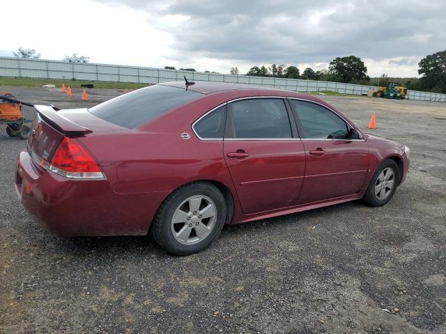 2G1WT57K991292280 - 2009 CHEVROLET IMPALA 1LT MAROON photo 3