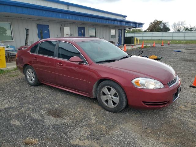 2G1WT57K991292280 - 2009 CHEVROLET IMPALA 1LT MAROON photo 4