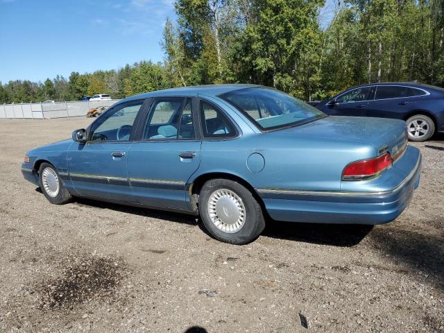 2FALP73W6PX184119 - 1993 FORD CROWN VICT BLUE photo 2