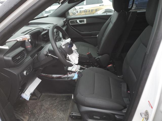 1FM5K8AB2MGB83585 - 2021 FORD EXPLORER POLICE INTERCEPTOR თეთრი ფოტო 7