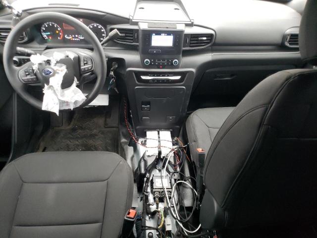1FM5K8AB2MGB83585 - 2021 FORD EXPLORER POLICE INTERCEPTOR თეთრი ფოტო 8