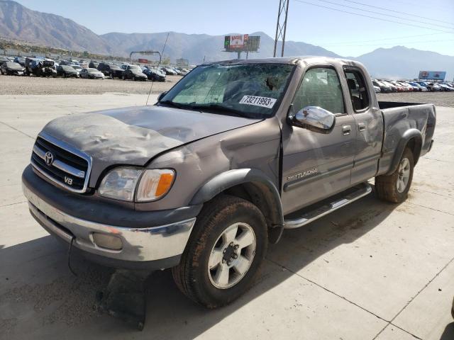 5TBBT4417YS045013 - 2000 TOYOTA TUNDRA ACCESS CAB SILVER photo 1