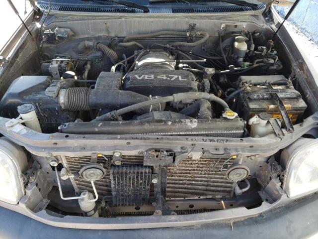 5TBBT4417YS045013 - 2000 TOYOTA TUNDRA ACCESS CAB ვერცხლისფერი ფოტო 11