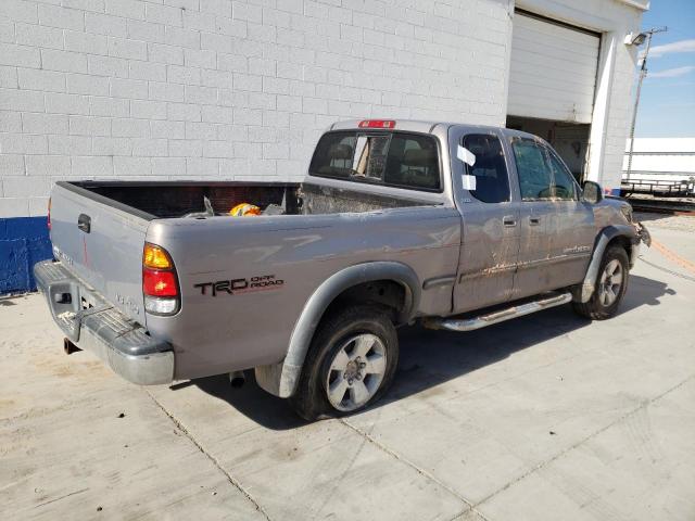 5TBBT4417YS045013 - 2000 TOYOTA TUNDRA ACCESS CAB ვერცხლისფერი ფოტო 3