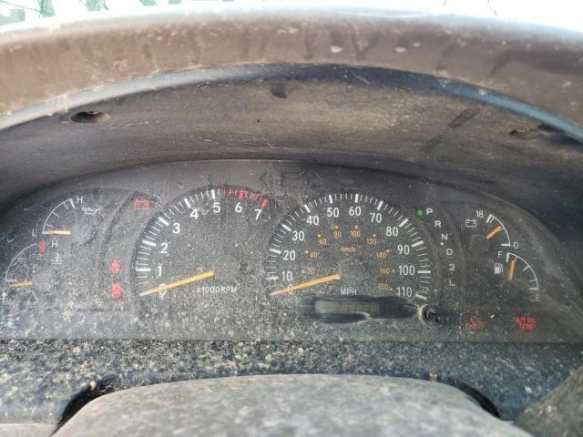 5TBBT4417YS045013 - 2000 TOYOTA TUNDRA ACCESS CAB ვერცხლისფერი ფოტო 9