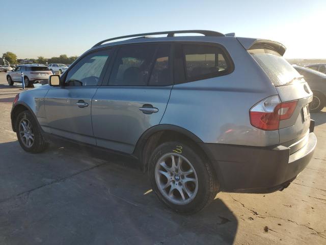 WBXPA734X4WB27527 - 2004 BMW X3 2.5I GRAY photo 2