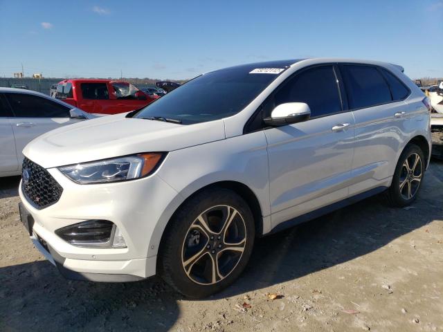 2FMPK4AP9LBA27031 - 2020 FORD EDGE ST WHITE photo 1