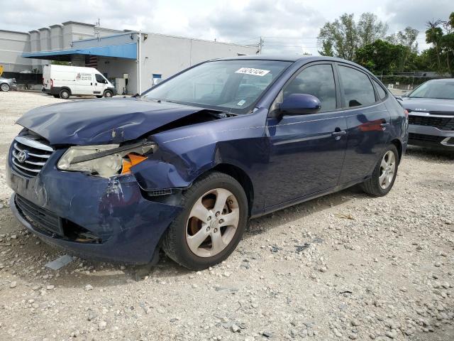 KMHDU4AD3AU133419 - 2010 HYUNDAI ELANTRA BLUE BLUE photo 1