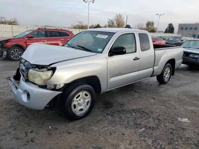 5TETX4CN5AZ743634 - 2010 TOYOTA TACOMA ACCESS CAB ვერცხლისფერი ფოტო 1