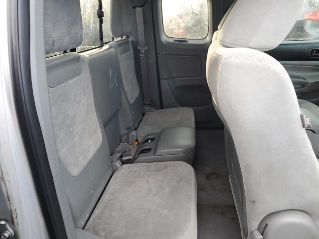 5TETX4CN5AZ743634 - 2010 TOYOTA TACOMA ACCESS CAB ვერცხლისფერი ფოტო 10