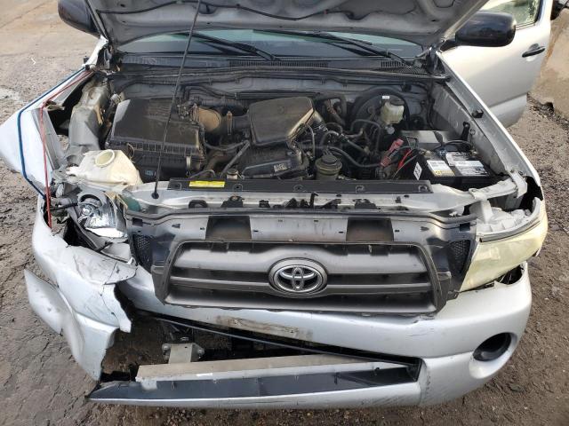 5TETX4CN5AZ743634 - 2010 TOYOTA TACOMA ACCESS CAB ვერცხლისფერი ფოტო 11