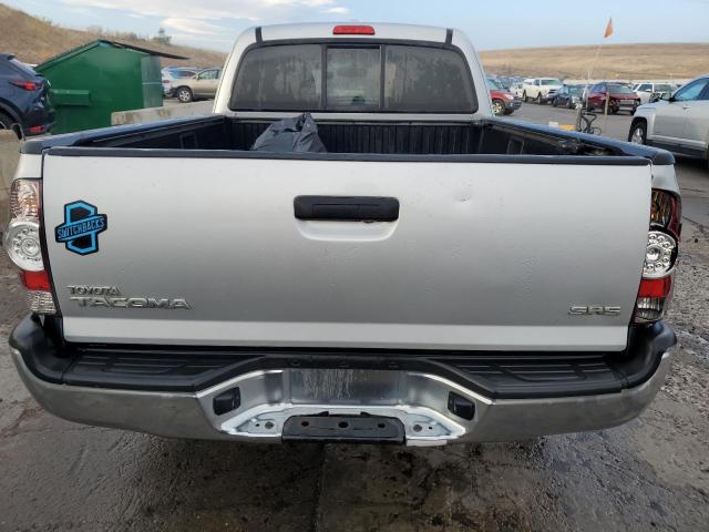 5TETX4CN5AZ743634 - 2010 TOYOTA TACOMA ACCESS CAB ვერცხლისფერი ფოტო 6