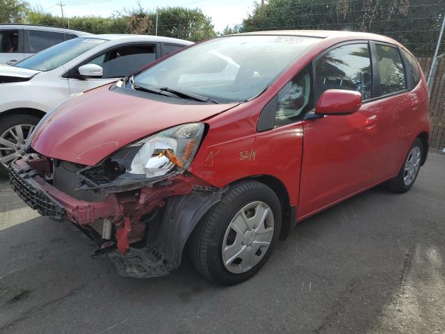 JHMGE8H38DC070555 - 2013 HONDA FIT RED photo 1