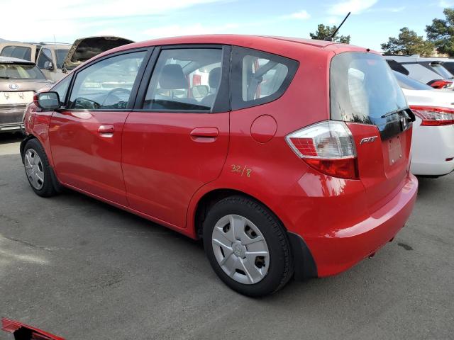 JHMGE8H38DC070555 - 2013 HONDA FIT RED photo 2