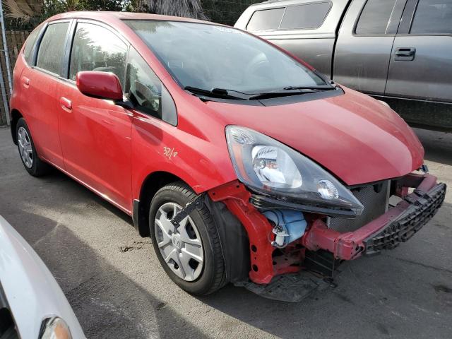 JHMGE8H38DC070555 - 2013 HONDA FIT RED photo 4