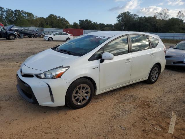 JTDZN3EU2FJ018475 - 2015 TOYOTA PRIUS V WHITE photo 1