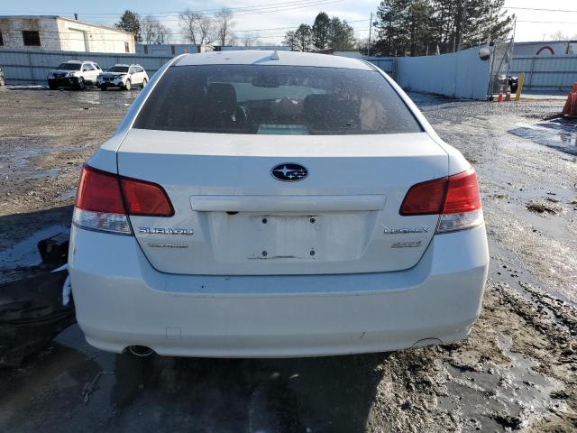 4S3BMBL65E3022915 - 2014 SUBARU LEGACY 2.5I LIMITED WHITE photo 6