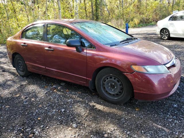 2HGFA16367H015835 - 2007 HONDA CIVIC DX RED photo 4