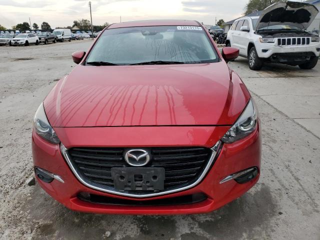 JM1BN1W37H1128663 - 2017 MAZDA 3 GRAND TOURING RED photo 5