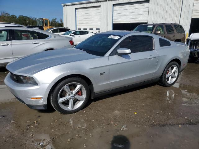 1ZVBP8CH0A5154441 - 2010 FORD MUSTANG GT SILVER photo 1