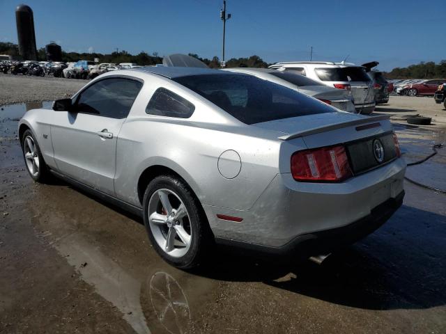 1ZVBP8CH0A5154441 - 2010 FORD MUSTANG GT SILVER photo 2