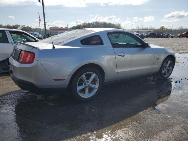 1ZVBP8CH0A5154441 - 2010 FORD MUSTANG GT SILVER photo 3
