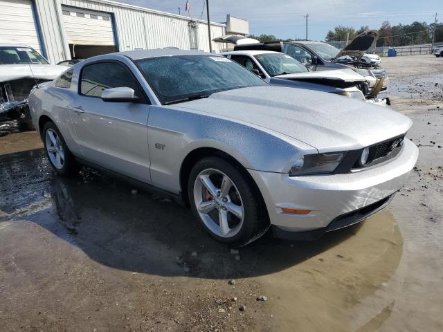 1ZVBP8CH0A5154441 - 2010 FORD MUSTANG GT SILVER photo 4