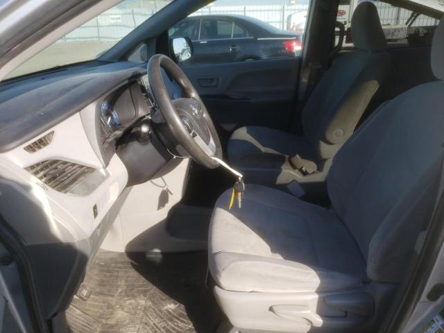 5TDZZ3DC7LS031363 - 2020 TOYOTA SIENNA L SILVER photo 7