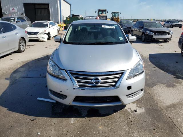 3N1AB7AP4DL710730 - 2013 NISSAN SENTRA S SILVER photo 5