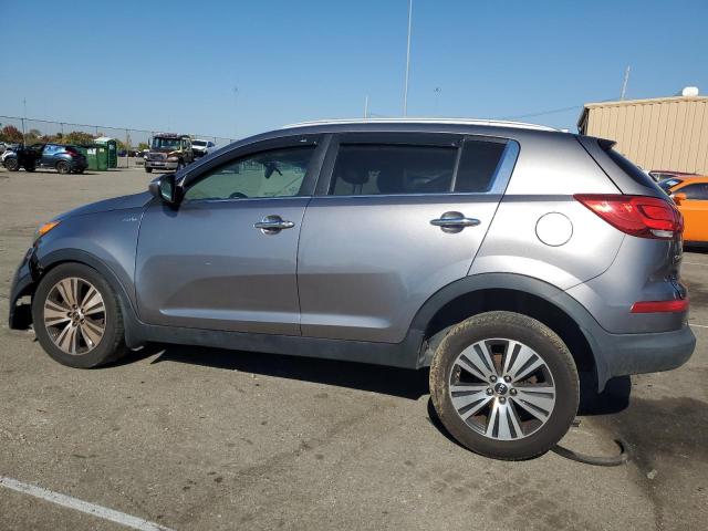 KNDPCCAC0E7562544 - 2014 KIA SPORTAGE EX GRAY photo 2