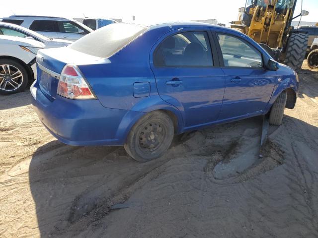 KL1TD56628B193723 - 2008 CHEVROLET AVEO BASE Mavi foto 3