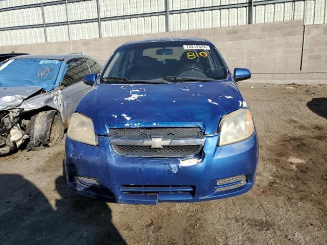 KL1TD56628B193723 - 2008 CHEVROLET AVEO BASE Mavi foto 5