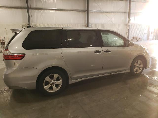 5TDZZ3DC6LS030253 - 2020 TOYOTA SIENNA L SILVER photo 3