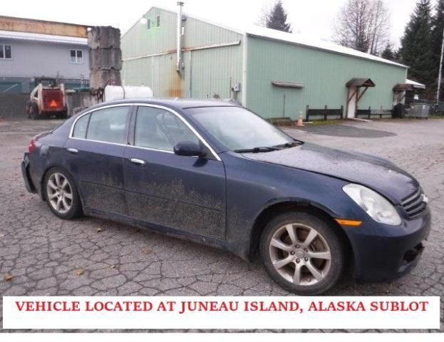 JNKCV51F06M606901 - 2006 INFINITI G35 BLUE photo 1