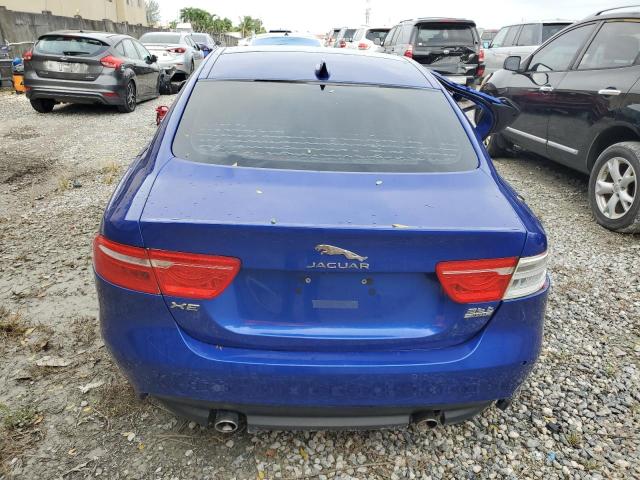 SAJAJ4BVXHA960841 - 2017 JAGUAR XE PREMIUM BLUE photo 6