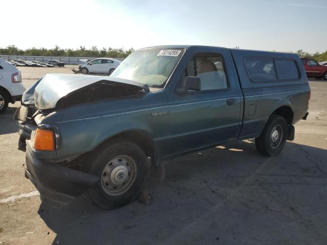 1FTCR10A9VTA45218 - 1997 FORD FORD GREEN photo 1