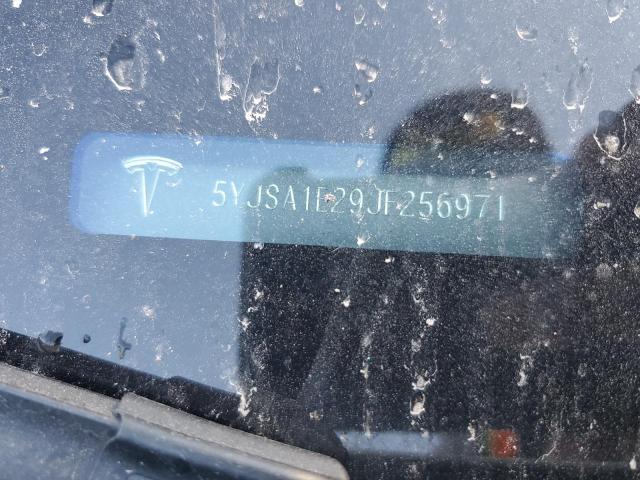 5YJSA1E29JF256971 - 2018 TESLA MODEL S Սպիտակ լուսանկար 13