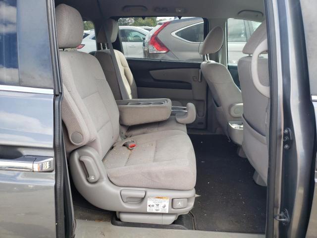 5FNRL5H40CB005787 - 2012 HONDA ODYSSEY EX GRAY photo 11