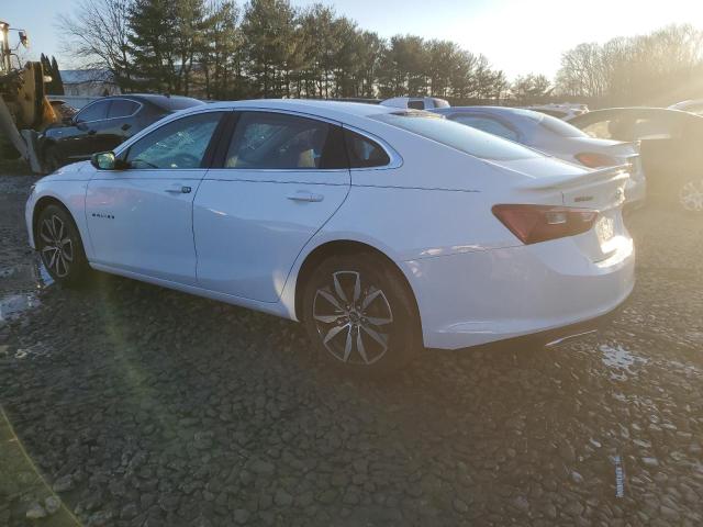 1G1ZG5STXNF203742 - 2022 CHEVROLET MALIBU RS WHITE photo 2