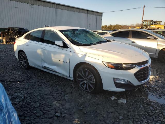 1G1ZG5STXNF203742 - 2022 CHEVROLET MALIBU RS WHITE photo 4