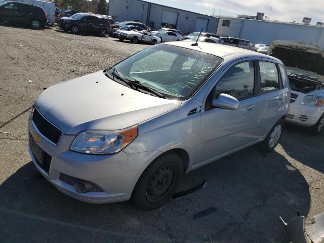 KL1TD6DE8AB097780 - 2010 CHEVROLET AVEO LS Gümüş foto 1