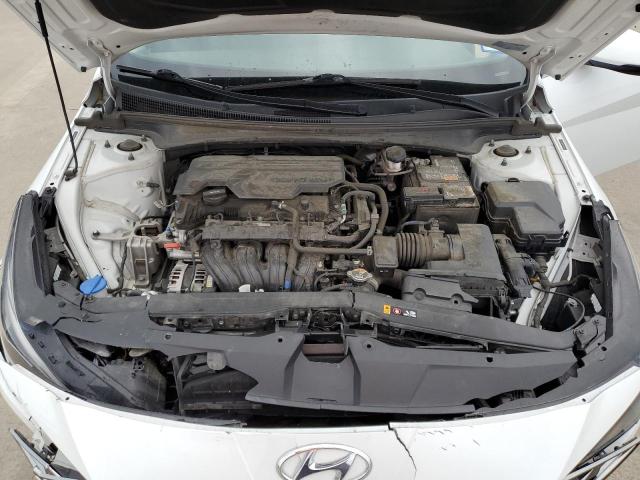 5NPLP4AG3MH025558 - 2021 HYUNDAI ELANTRA LIMITED WHITE photo 11