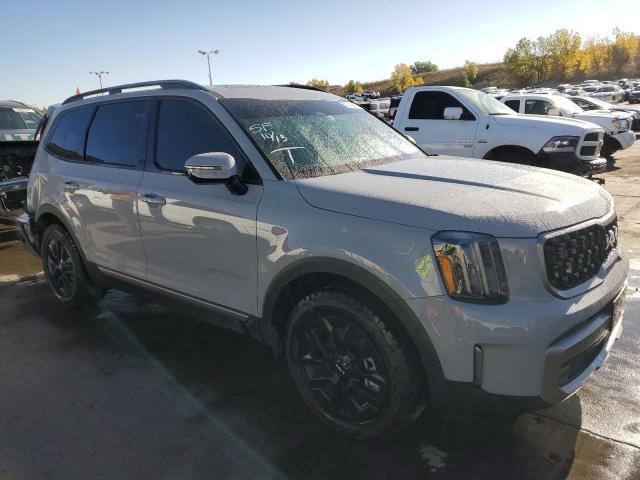 5XYP5DGC3PG405345 - 2023 KIA TELLURIDE SX GRAY photo 4